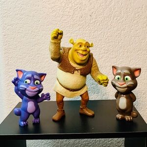 talking tom action figures